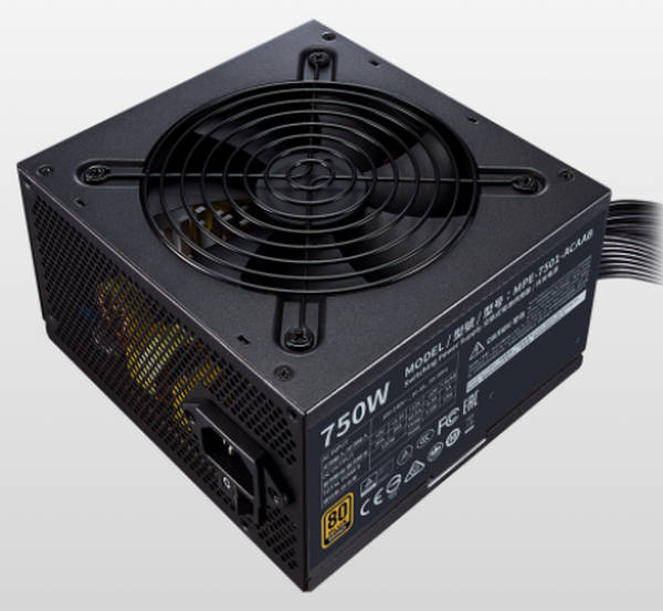 750W Coolermaster MWE 750 Bronze V2 80 Plus Power Supply